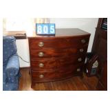 Stoneware Blue White Lamp On Stand