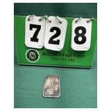 Sterling Silver One Ounce Bar