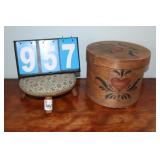 Hat Box & Stool