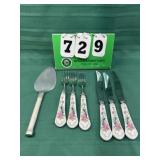 Aynsley England Ceramic Handled Set