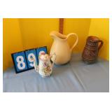 Assorted Clay Pitcher
