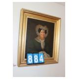 Large Oil Portrait Painting