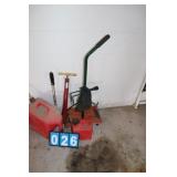 Assorted Gasoline Cans