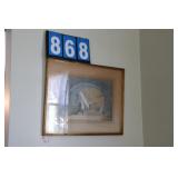 Wall Art Decor Lithograph