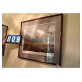 Skirting The Marsh Numbered Lithograph