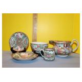 Porcelain Rose Medallion  China Lot