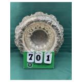 Large Sterling Silver Ornate Serving Bowl