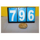 Cast Csa Belt Buckle