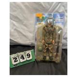 WWII British Paratrooper Card Bent
