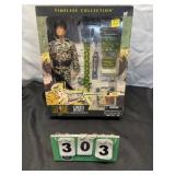 G I Joe Timeless Colection Green Beret Machine Gun