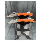 (2) STIHL Lockback Pocket Knives