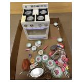 1996 Tyco Kitchen Littles Deluxe Toy Stove