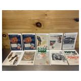 (10) Vintage Advertising Posters Lot #18