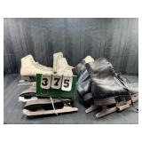 (5) Pairs of Vintage Roller-skates