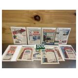 (10) Vintage Advertising Posters Lot #4