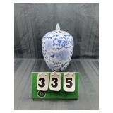 Chinese-Style Porcelain Ginger Jar