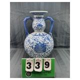 Chinese Qing Dynasty Style Blue & White Porcelain