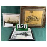 Large Railroad Prints