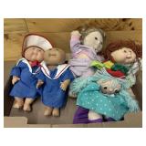 Lot of Cabbage Patch Dolls