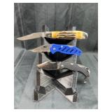 (3) Misc Folding Knives