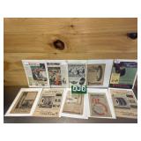 (10) Vintage Advertising Posters Lot #12