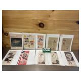 (10) Vintage Advertising Posters Lot #5