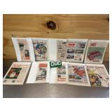 (10) Vintage Advertising Posters Lot #11