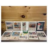 (10) Vintage Advertising Posters Lot #10