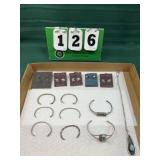 Native American Sterling Silver Lot