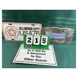 Railroad Collectible Sign