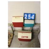Three Small Lunch Coolers