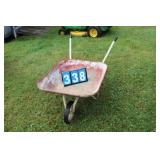 Outdoor Shallow Wheelbarrow