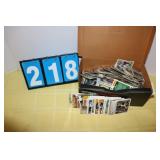 Shoebox Full Of Assorted Sports Cards