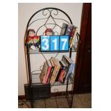 Wire Stand With Books And Beanies