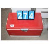 Coleman Red Cooler
