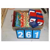 Holiday Letters And Gift Bags
