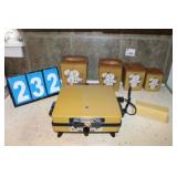 Kitchen Counter Canister Set