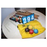 Wood Croquet Set