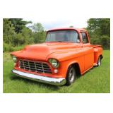 1956 Classic Orange Chevy 3100 "Task Force" Series