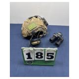 Airsoft Combat Helmet With Accessories