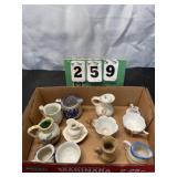 Assorted Miniature Teacups