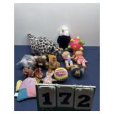 Mixture Of Childhood Plushy Toys