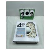 Four piece mirror set brand new