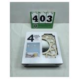 Four piece mirror set brand new