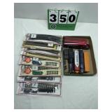 Ho Track Train Parts & Assort of Trains