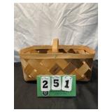 Woven Wood Splint Basket
