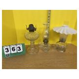 Assorted Oil Lamp Lot