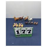 Assorted Plastic Horses