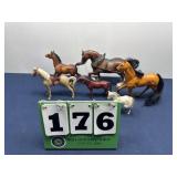 Assorted Plastic Horses