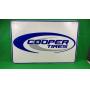 Cooper Tires metal 30" t x 44" w single sided